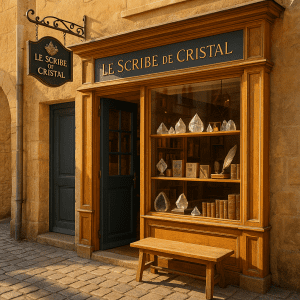 Boutique ésotérique « Le Scribe de Cristal »