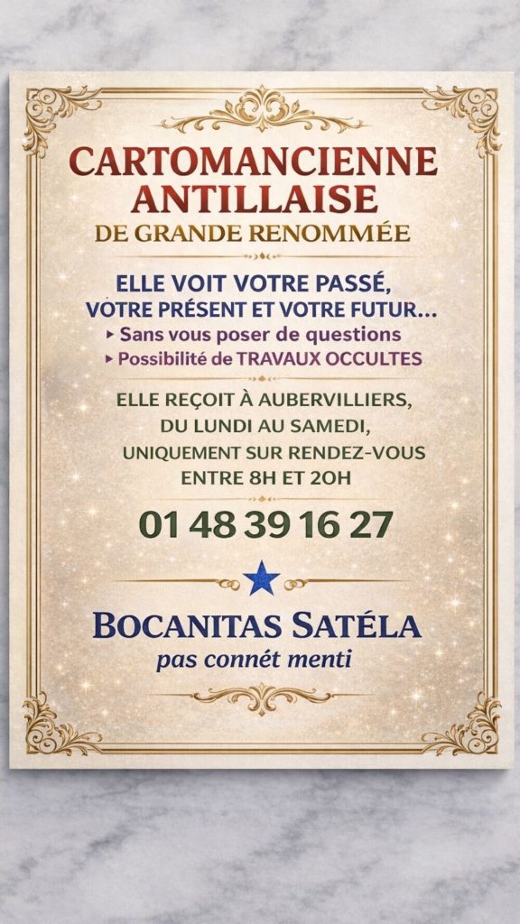 Cartomancienne antillaise